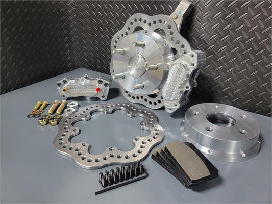 4 Piston Pro Lite Front Drag Race Kit 2008-14 Cadillac CTS and CTS-V